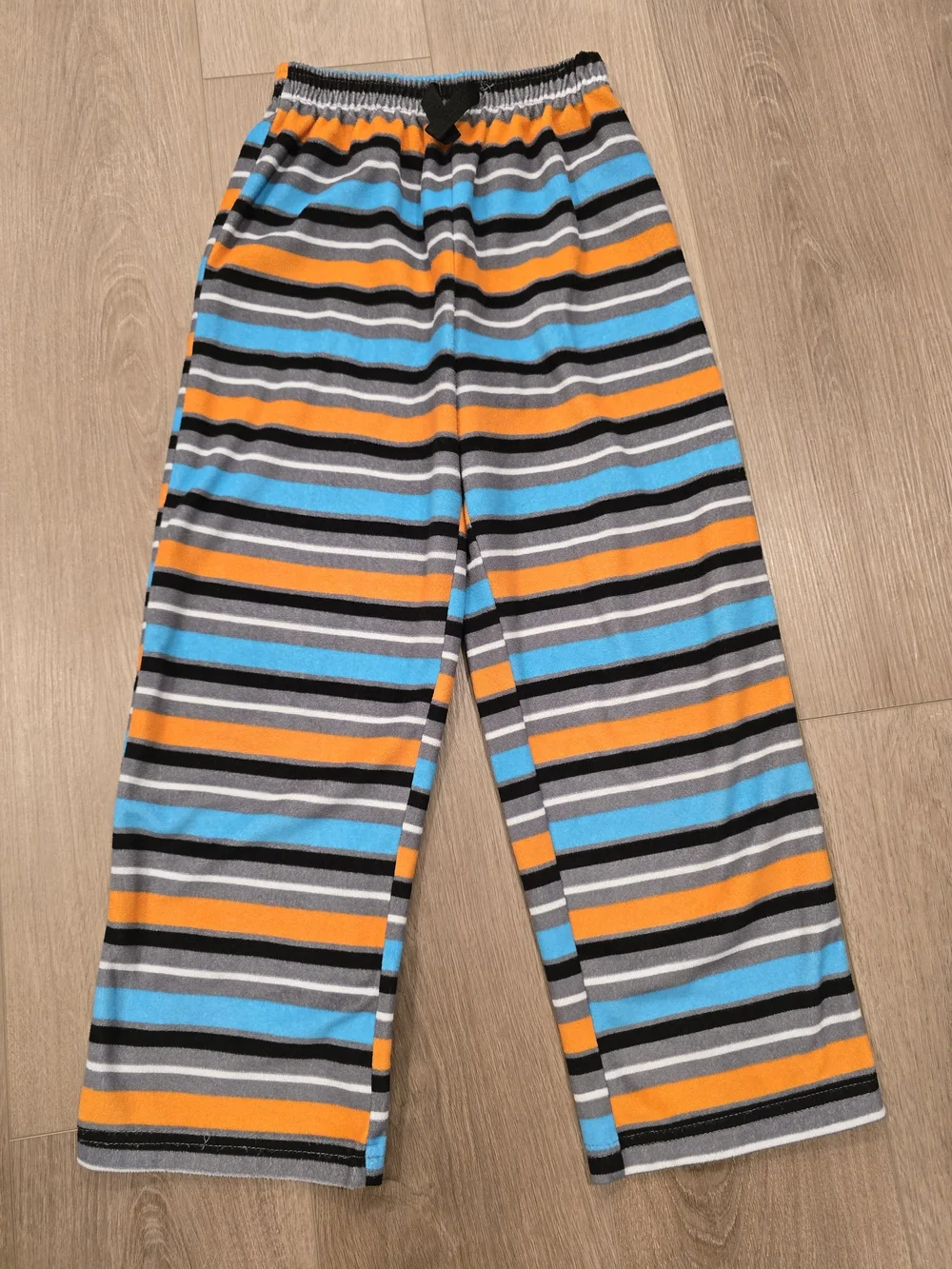 Boys Grey & Blue Game Controller Fleece Pajama Pants Set 2 Piece Size Medium 8